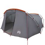 Sport si Outdoor - Camping - Corturi camping - Cort tunel cu acoperis Gri si Portocalie 318 x 275 x 140 cm - Infinity.ro