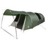 Sport si Outdoor - Camping - Corturi camping - Cort tunel cu acoperis Verde si alb 740 x 370 x 220 cm - Infinity.ro