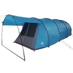 Sport si Outdoor - Camping - Corturi camping - Cort tunel cu acoperis Albastru si Gri 740 x 370 x 220 cm - Infinity.ro