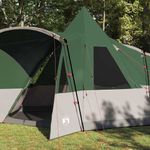 Sport si Outdoor - Camping - Corturi camping - Cort Teepee Verde 720 x 465 x 295 cm Poliester 185T cu strat PU - Infinity.ro