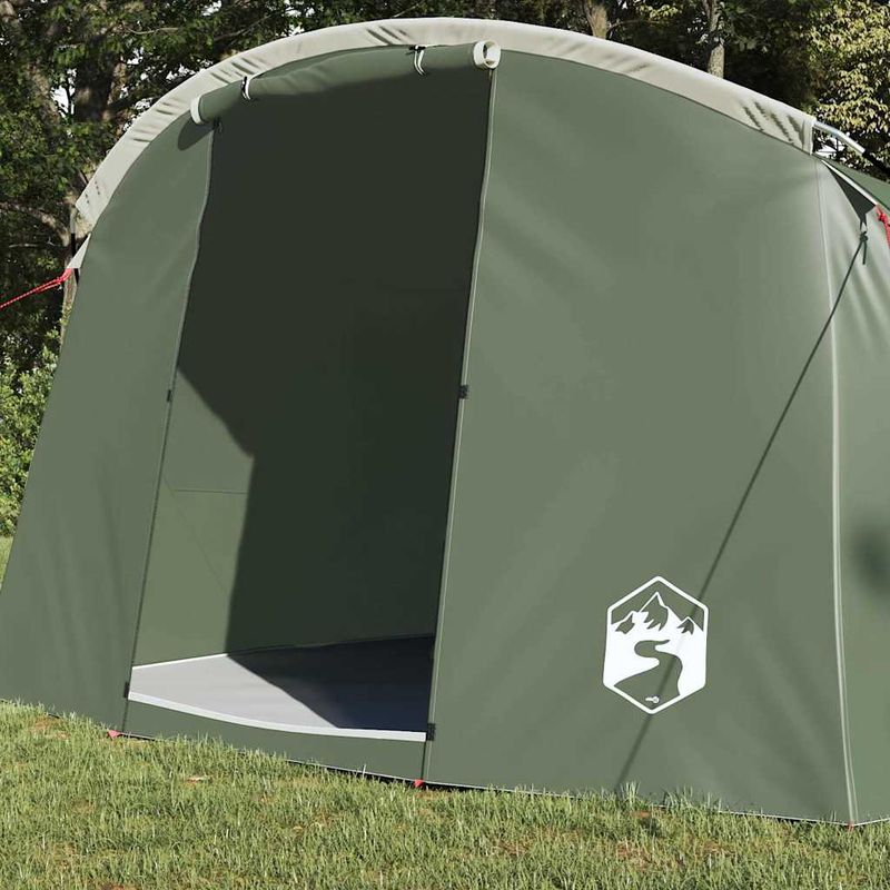 Sport si Outdoor - Camping - Corturi camping - Cort tunel cu acoperis Verde si alb 318 x 275 x 140 cm - Infinity.ro