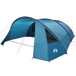 Sport si Outdoor - Camping - Corturi camping - Cort tunel cu acoperis Albastru si Gri 700 x 590 x 215 cm - Infinity.ro