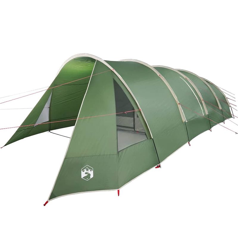 Sport si Outdoor - Camping - Corturi camping - Cort tunel cu acoperis Verde si alb 778 x 356 x 210 cm - Infinity.ro