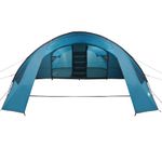 Sport si Outdoor - Camping - Corturi camping - Cort tunel cu acoperis Albastru si Gri 700 x 590 x 215 cm - Infinity.ro