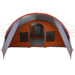Sport si Outdoor - Camping - Corturi camping - Cort tunel cu acoperis Gri si Portocalie 778 x 356 x 210 cm - Infinity.ro