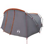 Sport si Outdoor - Camping - Corturi camping - Cort tunel cu acoperis Gri si Portocalie 318 x 275 x 140 cm - Infinity.ro