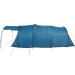 Sport si Outdoor - Camping - Corturi camping - Cort tunel cu acoperis Albastru si Gri 740 x 370 x 220 cm - Infinity.ro