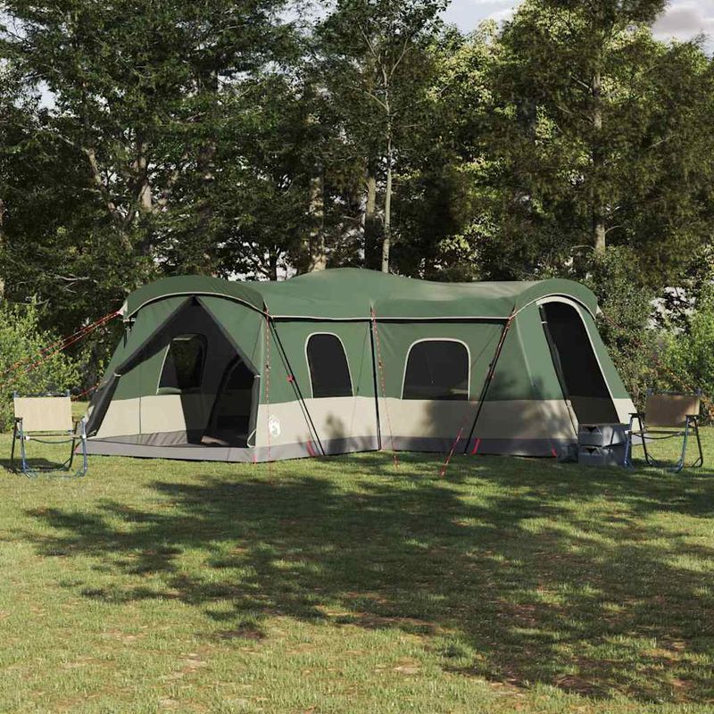 Sport si Outdoor - Camping - Corturi camping - Cort Verde 680 x 510 x 210 cm Poliester 185T cu acoperire PU - Infinity.ro