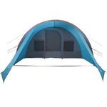 Sport si Outdoor - Camping - Corturi camping - Cort tunel cu acoperis Albastru si Gri 778 x 356 x 210 cm - Infinity.ro