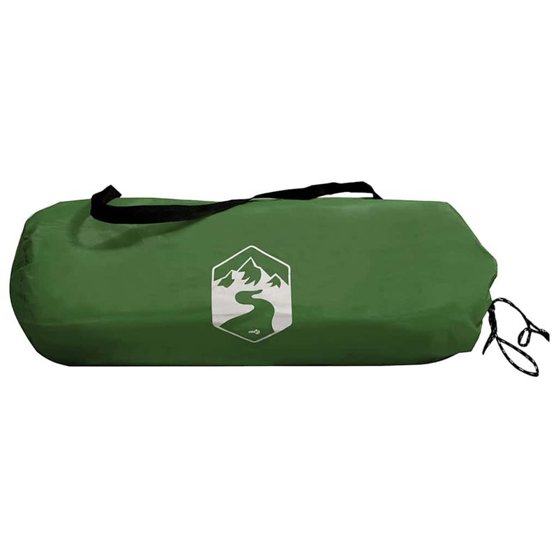 Sport si Outdoor - Camping - Corturi camping - Cort tunel cu acoperis Verde si alb 328 x 228 x 115 cm - Infinity.ro
