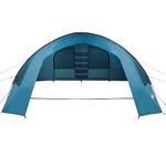 Sport si Outdoor - Camping - Corturi camping - Cort tunel cu acoperis Albastru si Gri 700 x 590 x 215 cm - Infinity.ro
