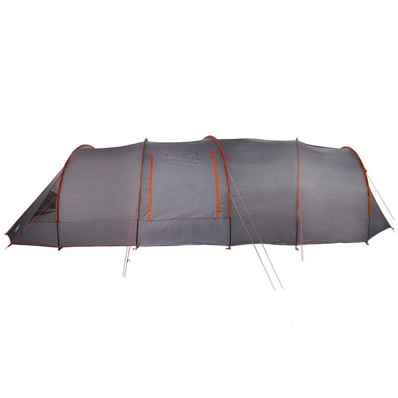 Sport si Outdoor - Camping - Corturi camping - Cort tunel cu acoperis Gri si Portocalie 778 x 356 x 210 cm - Infinity.ro