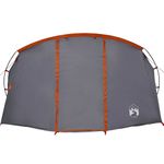 Sport si Outdoor - Camping - Corturi camping - Cort tunel cu acoperis Gri si Portocalie 318 x 275 x 140 cm - Infinity.ro