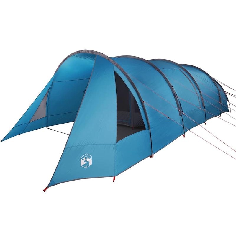 Sport si Outdoor - Camping - Corturi camping - Cort tunel cu acoperis Albastru si Gri 778 x 356 x 210 cm - Infinity.ro
