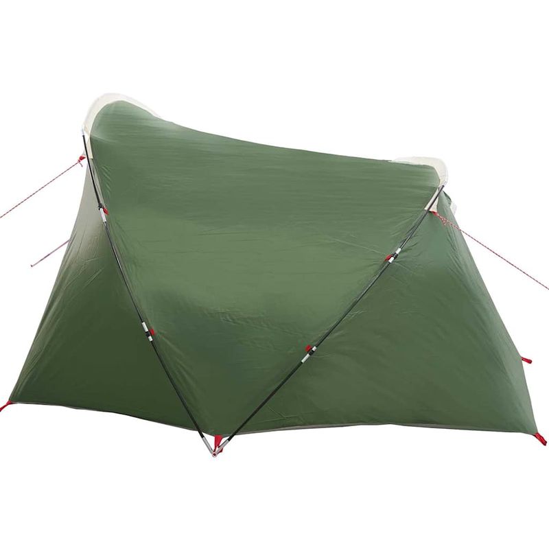 Sport si Outdoor - Camping - Corturi camping - Cort tunel cu acoperis Verde si alb 318 x 275 x 140 cm - Infinity.ro