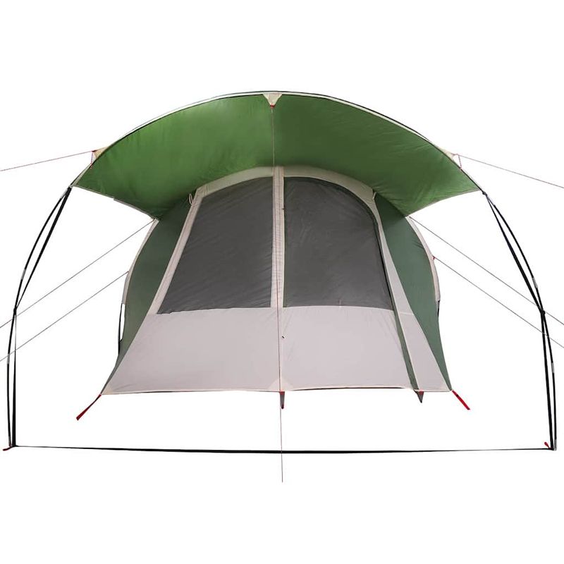 Sport si Outdoor - Camping - Corturi camping - Cort tunel cu acoperis Verde si alb 740 x 370 x 220 cm - Infinity.ro