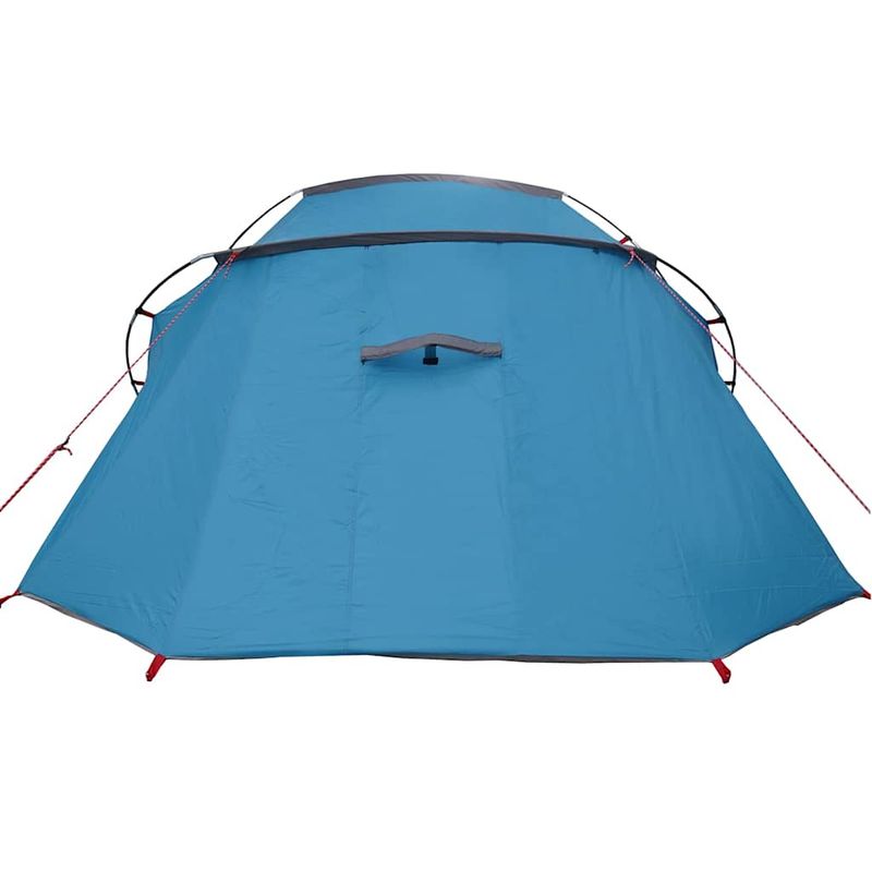 Sport si Outdoor - Camping - Corturi camping - Cort tunel cu acoperis Albastru si Gri 328 x 228 x 115 cm - Infinity.ro