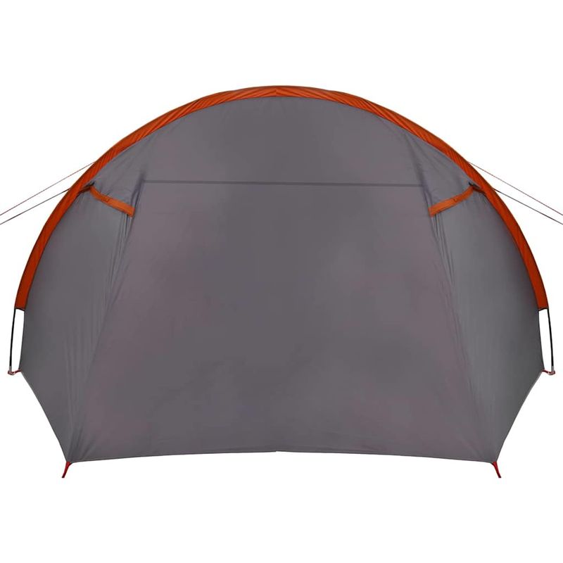 Sport si Outdoor - Camping - Corturi camping - Cort tunel cu acoperis Gri si Portocalie 778 x 356 x 210 cm - Infinity.ro