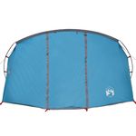 Sport si Outdoor - Camping - Corturi camping - Cort tunel cu acoperis Albastru si Gri 318 x 275 x 140 cm - Infinity.ro
