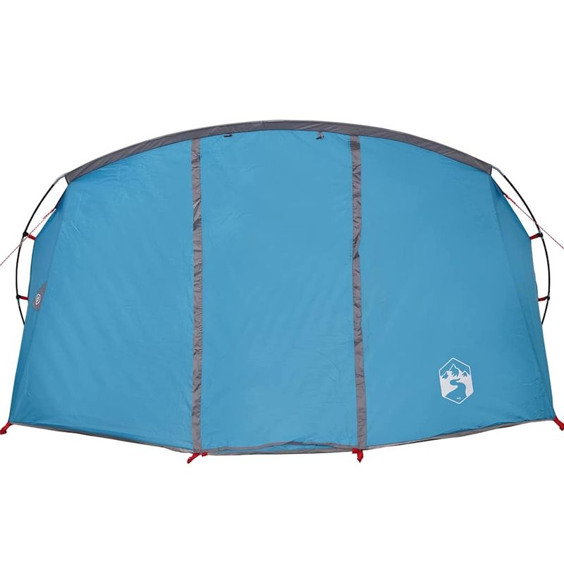 Sport si Outdoor - Camping - Corturi camping - Cort tunel cu acoperis Albastru si Gri 318 x 275 x 140 cm - Infinity.ro