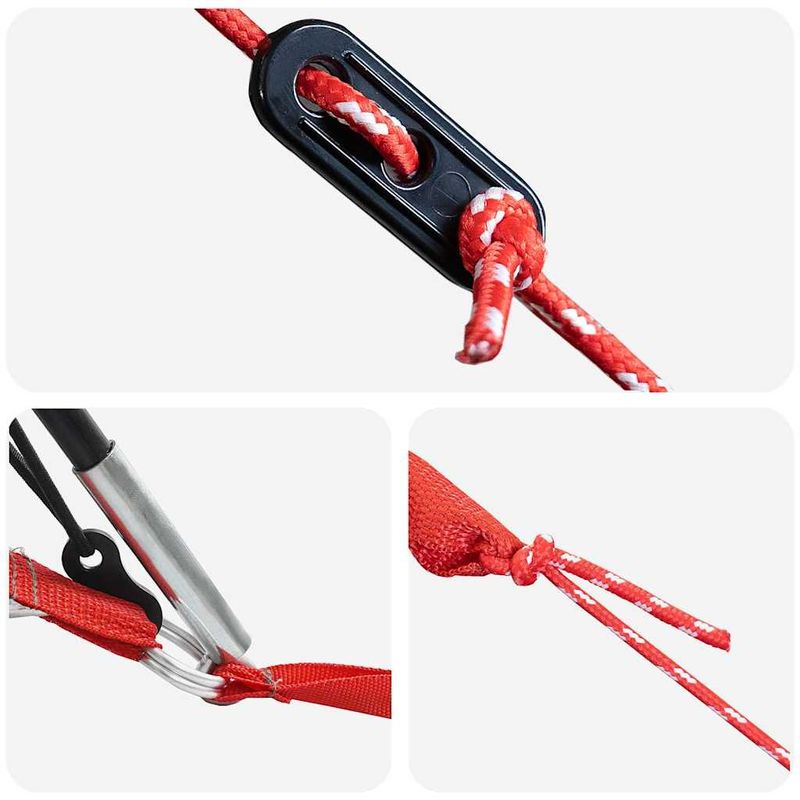 Sport si Outdoor - Camping - Corturi camping - Cort tunel cu acoperis Albastru si Gri 700 x 590 x 215 cm - Infinity.ro