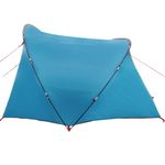 Sport si Outdoor - Camping - Corturi camping - Cort tunel cu acoperis Albastru si Gri 318 x 275 x 140 cm - Infinity.ro