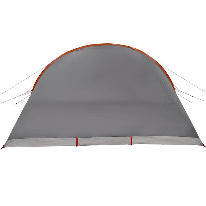 Sport si Outdoor - Camping - Corturi camping - Cort tunel cu acoperis Gri si Portocalie 710 x 460 x 245 cm - Infinity.ro