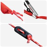 Sport si Outdoor - Camping - Corturi camping - Cort tunel cu acoperis Gri si Portocalie 710 x 460 x 245 cm - Infinity.ro