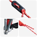 Sport si Outdoor - Camping - Corturi camping - Cort tunel cu acoperis Gri si Portocalie 328 x 228 x 115 cm - Infinity.ro