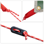 Sport si Outdoor - Camping - Accesorii corturi - Tarp rezistent la apa Verde 300 x 240 cm - Infinity.ro