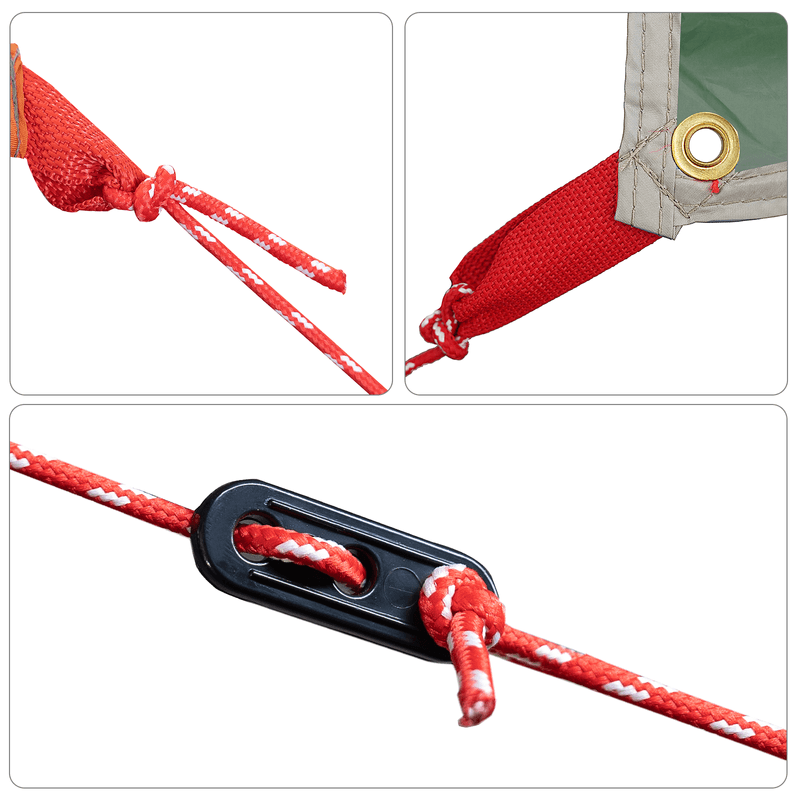 Sport si Outdoor - Camping - Accesorii corturi - Tarp rezistent la apa Verde 300 x 240 cm - Infinity.ro