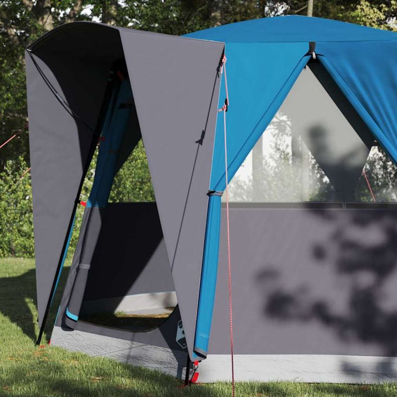 Sport si Outdoor - Camping - Corturi camping - Cort cabina cu acoperis Albastru si Gri 320 x 320 x 203 cm - Infinity.ro