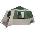 Sport si Outdoor - Camping - Corturi camping - Cort cabina cu acoperis Verde si gri 500 x 500 x 294 cm - Infinity.ro
