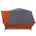 Sport si Outdoor - Camping - Corturi camping - Cort cabina cu acoperis Gri si Portocalie 400 x 350 x 212 cm - Infinity.ro