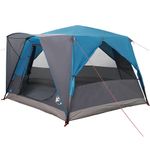 Sport si Outdoor - Camping - Corturi camping - Cort cabina cu acoperis albastru 400 x 350 x 212 cm - Infinity.ro