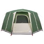 Sport si Outdoor - Camping - Corturi camping - Cort cabina cu acoperis cu depozitare Verde 425 x 396 x 222 cm - Infinity.ro