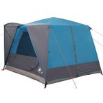 Sport si Outdoor - Camping - Corturi camping - Cort cabina cu acoperis albastru 400 x 350 x 212 cm - Infinity.ro