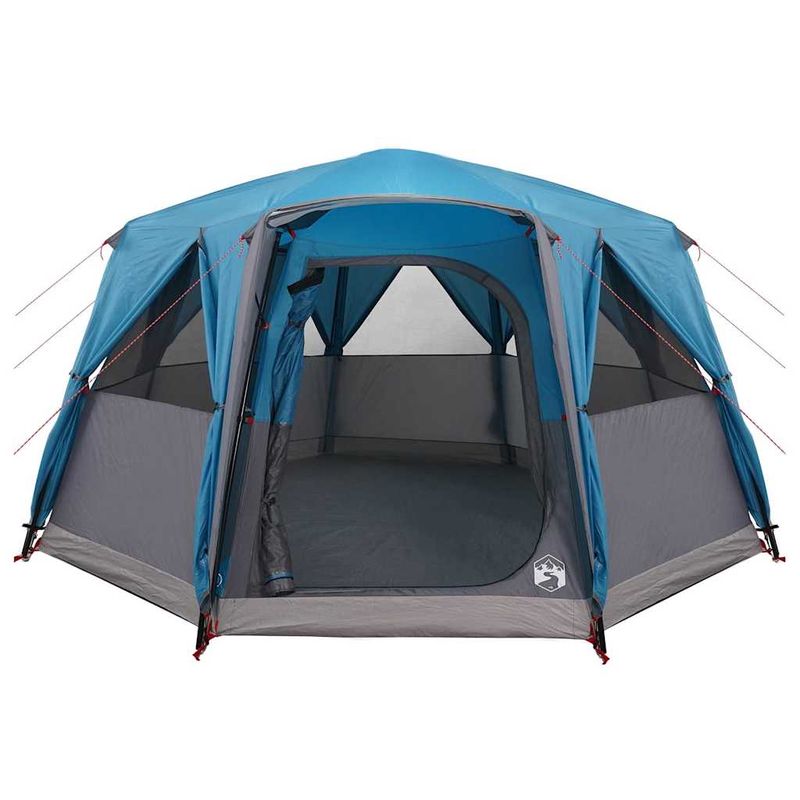Sport si Outdoor - Camping - Corturi camping - Cort cabina cu acoperis albastru 425 x 396 x 222 cm - Infinity.ro
