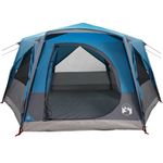 Sport si Outdoor - Camping - Corturi camping - Cort cabina cu acoperis albastru 400 x 350 x 212 cm - Infinity.ro