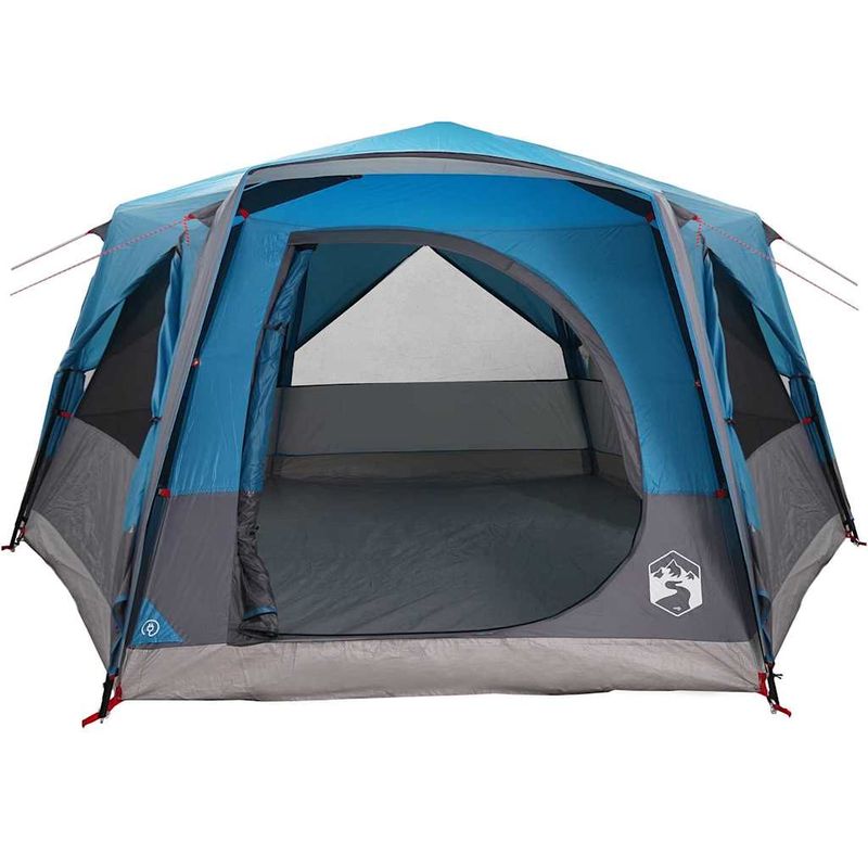 Sport si Outdoor - Camping - Corturi camping - Cort cabina cu acoperis albastru 400 x 350 x 212 cm - Infinity.ro