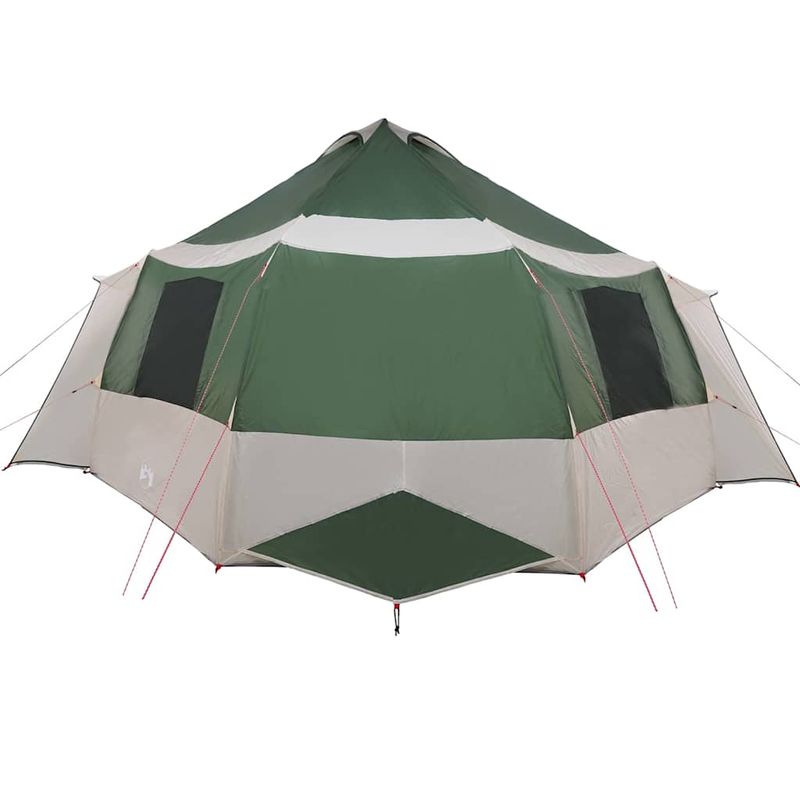 Sport si Outdoor - Camping - Corturi camping - Cort cabina cu acoperis Verde si gri 500 x 500 x 294 cm - Infinity.ro