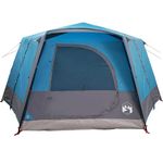 Sport si Outdoor - Camping - Corturi camping - Cort cabina cu acoperis albastru 400 x 350 x 212 cm - Infinity.ro