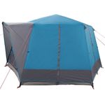 Sport si Outdoor - Camping - Corturi camping - Cort cabina cu acoperis Albastru si Gri 333 x 317 x 194 cm - Infinity.ro
