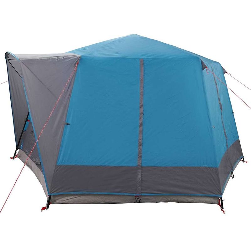 Sport si Outdoor - Camping - Corturi camping - Cort cabina cu acoperis Albastru si Gri 333 x 317 x 194 cm - Infinity.ro