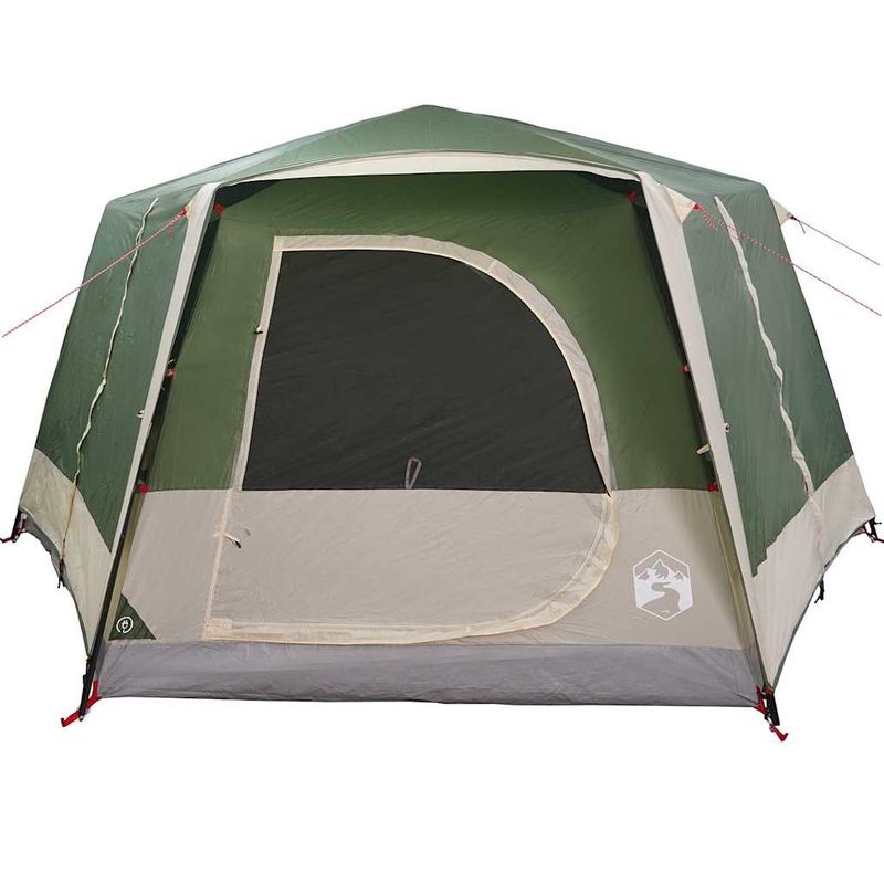 Sport si Outdoor - Camping - Corturi camping - Cort cabina cu acoperis cu depozitare Verde 400 x 350 x 212 cm - Infinity.ro