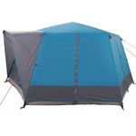 Sport si Outdoor - Camping - Corturi camping - Cort cabina cu acoperis albastru 400 x 350 x 212 cm - Infinity.ro