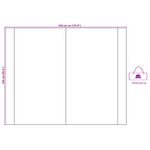 Sport si Outdoor - Camping - Copertine si adaposturi - Prelata rezistenta la apa 350 x 240 cm - Infinity.ro