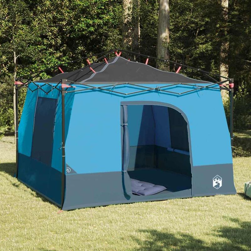 Sport si Outdoor - Camping - Corturi camping - Cort cu acoperis Altele Manual cu aerisire de aer Albastru si Negru 290 x 288 cm - Infinity.ro