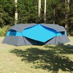 Sport si Outdoor - Camping - Corturi camping - Cort cu acoperis Altele cu aerisire de aer Albastru si Negru 520 x 520 x 190 cm - Infinity.ro