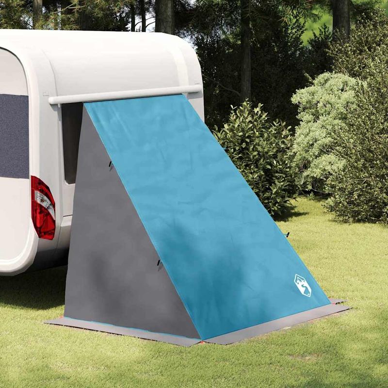 Sport si Outdoor - Camping - Corturi camping - Cort cu acoperis Altele cu aerisire de aer Albastru si Negru 190 x 150 x 185 cm - Infinity.ro